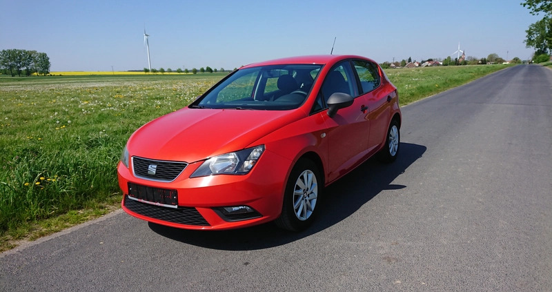 Seat Ibiza cena 36666 przebieg: 129000, rok produkcji 2016 z Chodzież małe 92